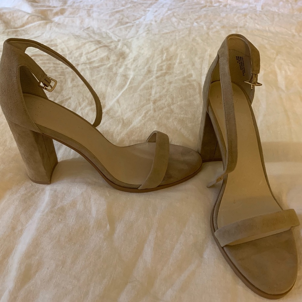 ALEX+ALEX high heel ankle wrap sandals